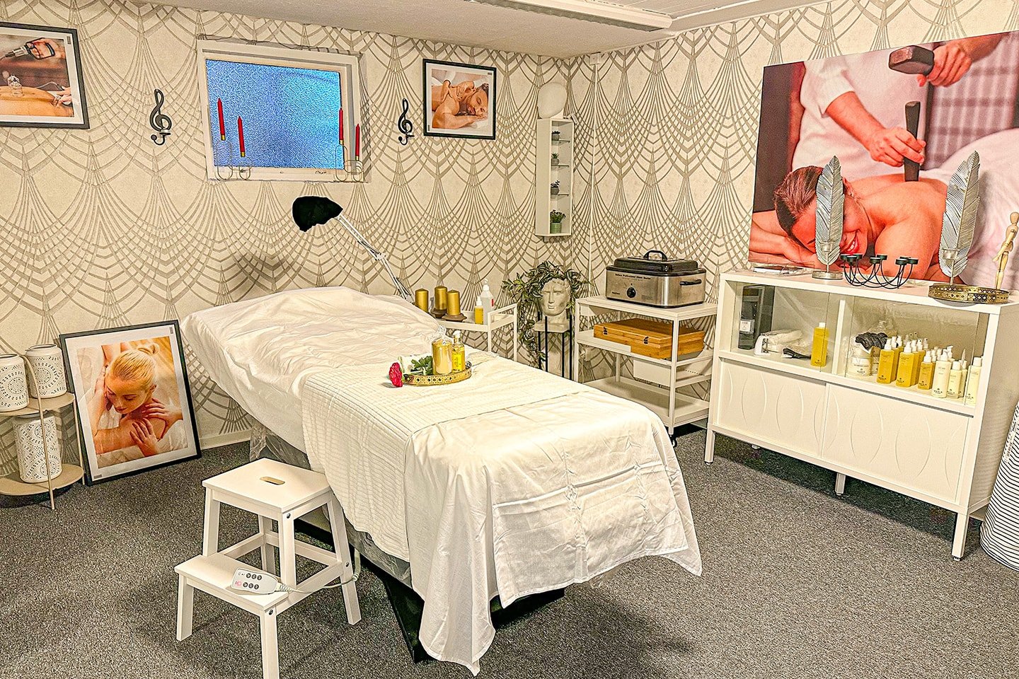 Avkopplande massage på Sowa Relax Center i Kungsbacka (1 av 5) (2 av 5)