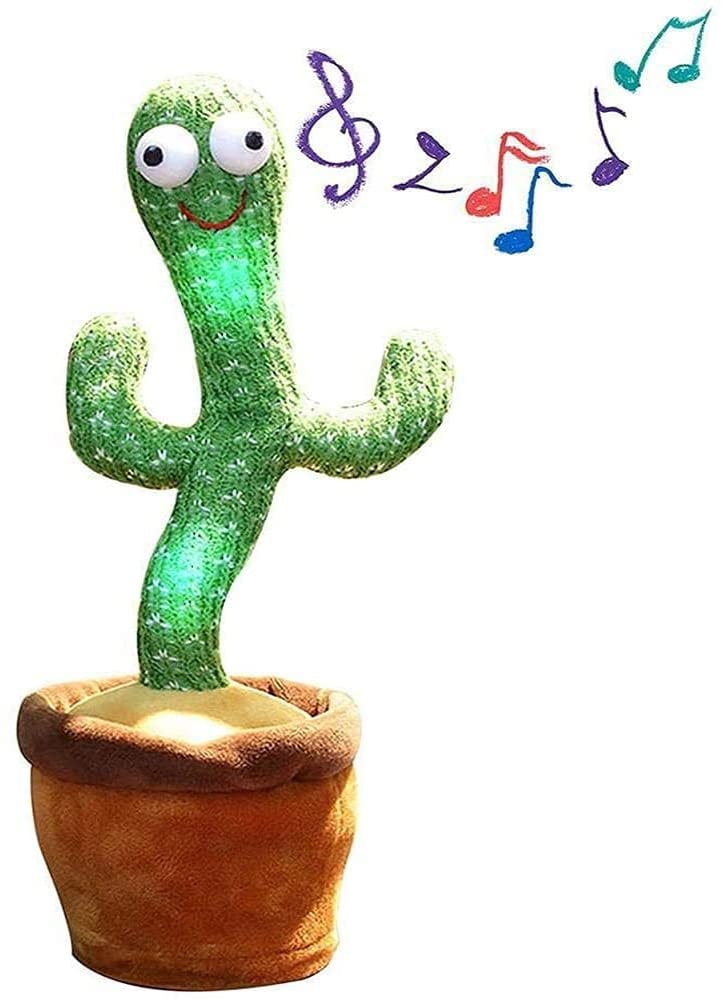 Dansande kaktus med 120 låtar och LED-ljus (2 av 6)