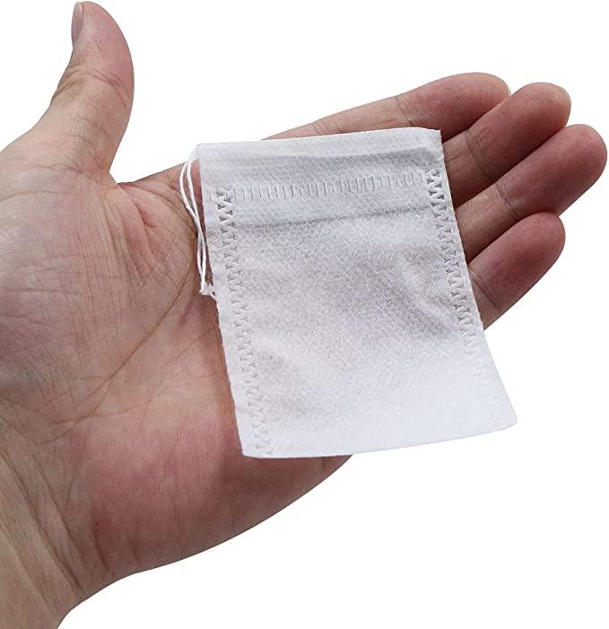 Teposer for løs te og krydder 100-pak