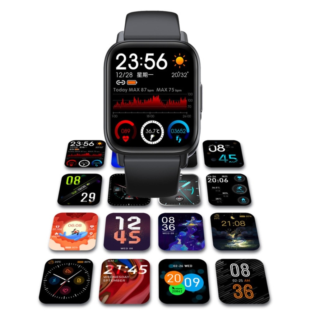 QS16 PRO Smartwatch – Avancerad Hälsomonitor och Träningsklocka (8 av 14)
