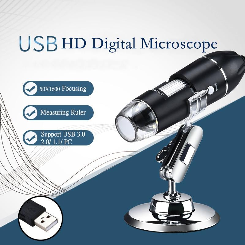 Digitalt USB-mikroskop - 50 till 1600 förstoringszoom (3 av 9)