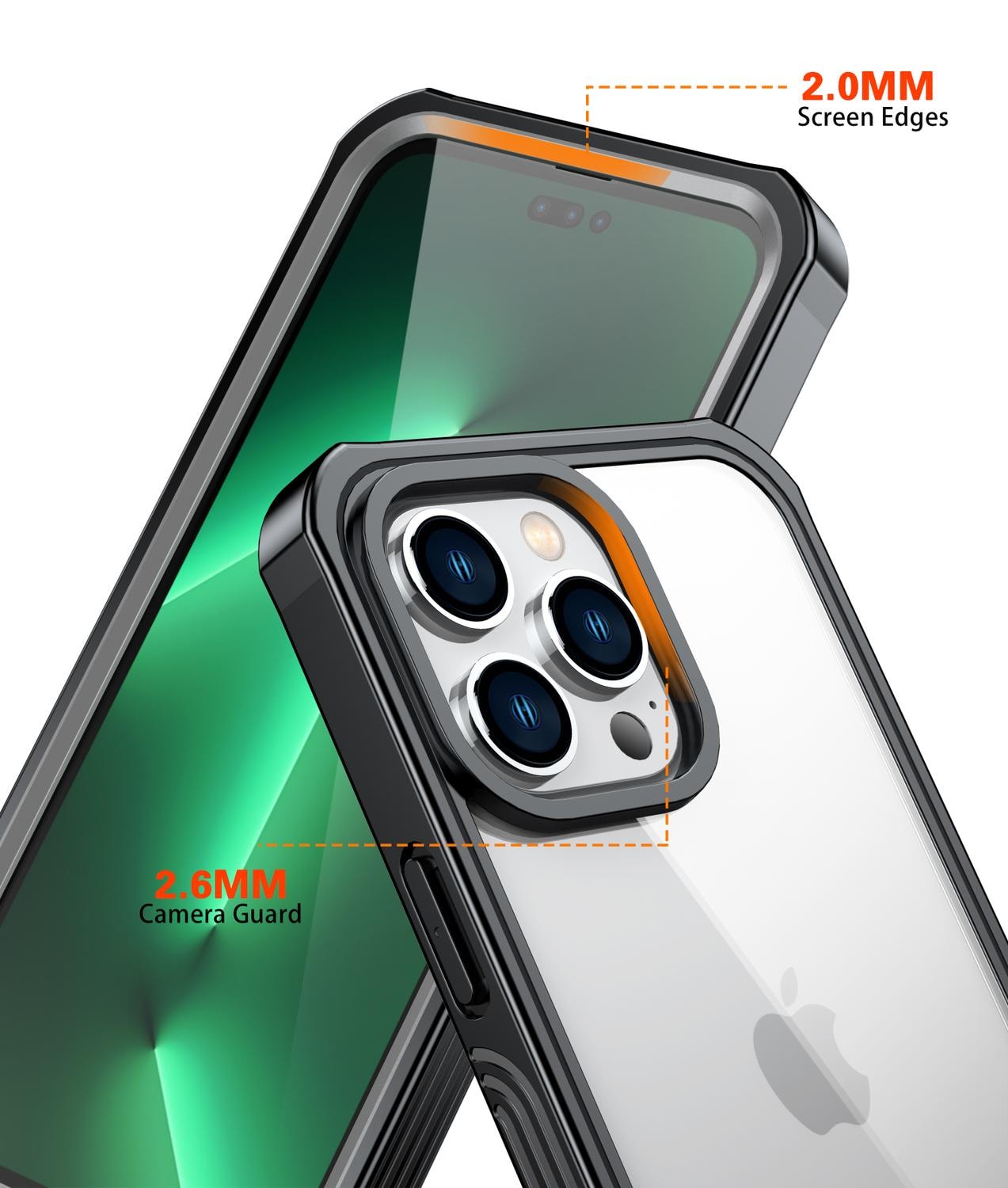 C4U® Shockproof Defence - iPhone 14 Pro Max  - Stötdämpande skal (6 av 14) (7 av 14)