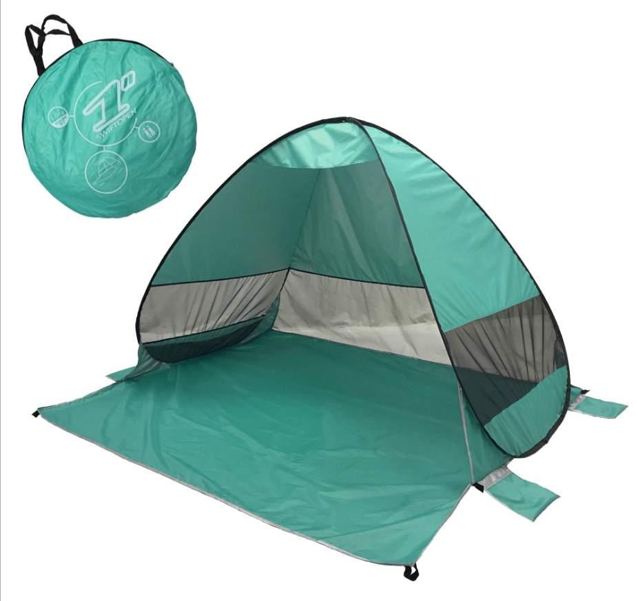 Pop-up tält UV40+ blågrön (1 av 4)