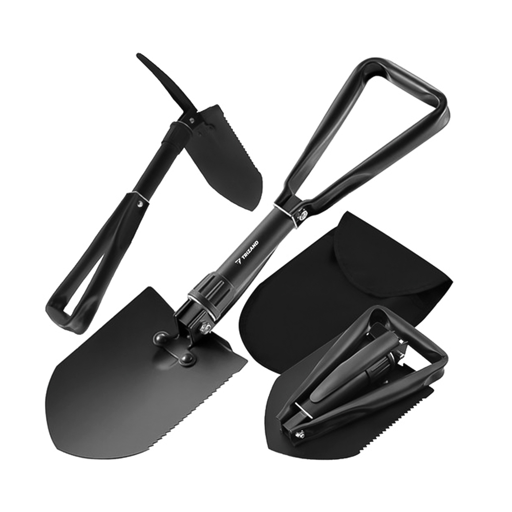 Hopfällbar spade / hacka / såg 3-i-1