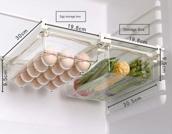 Kjøleskapsskuff i plast (2 av 10)