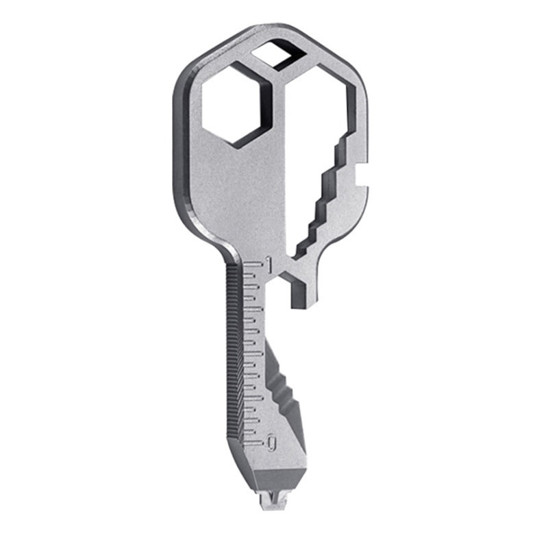 Kompakt multi-tool 24-in-1-verktøy i nøkkelformat (2 av 8)