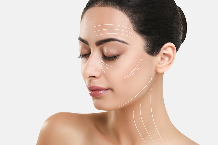 Liftmassage ansiktsbehandling