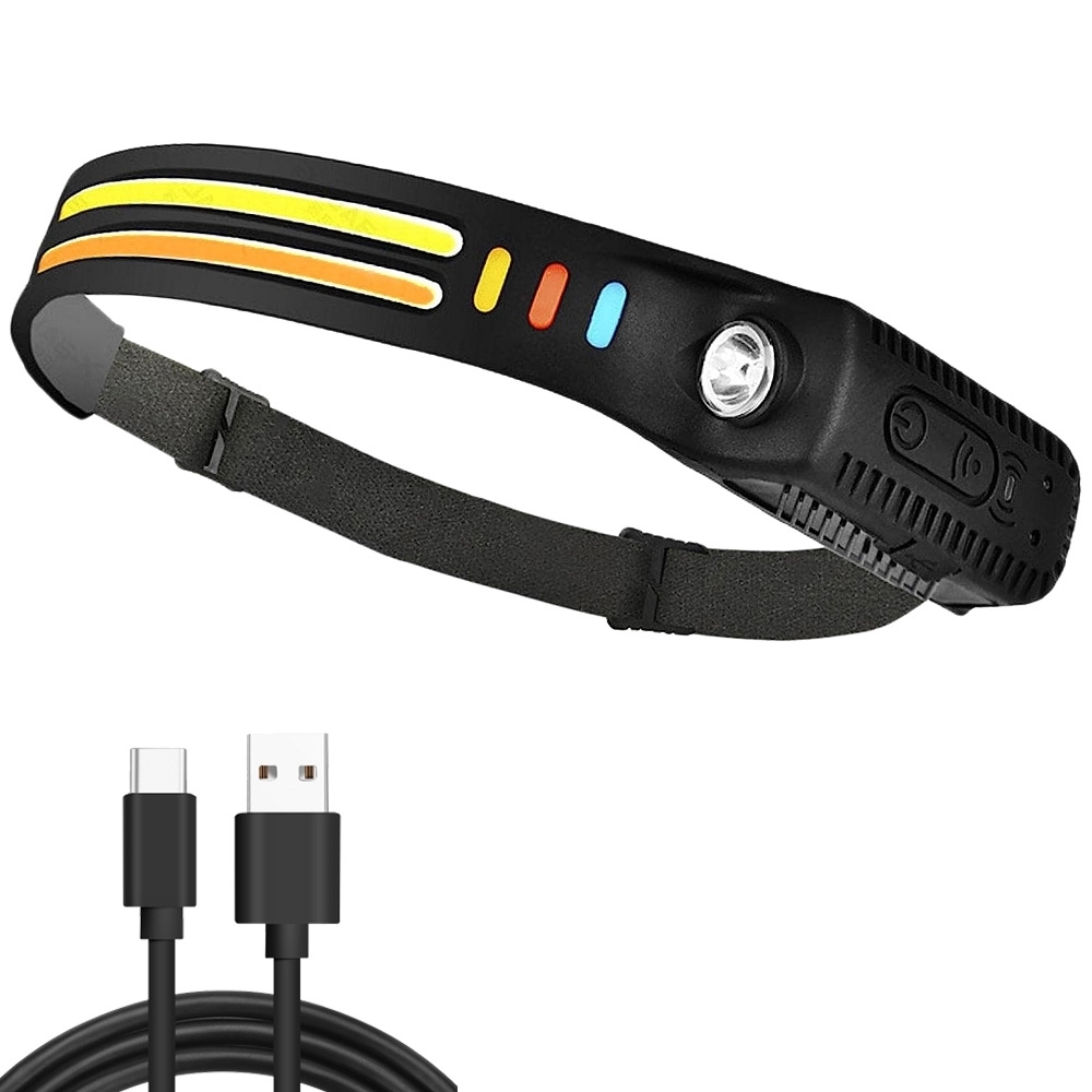 LED Pannlampa med Reflex / Huvudlampa 350 LM