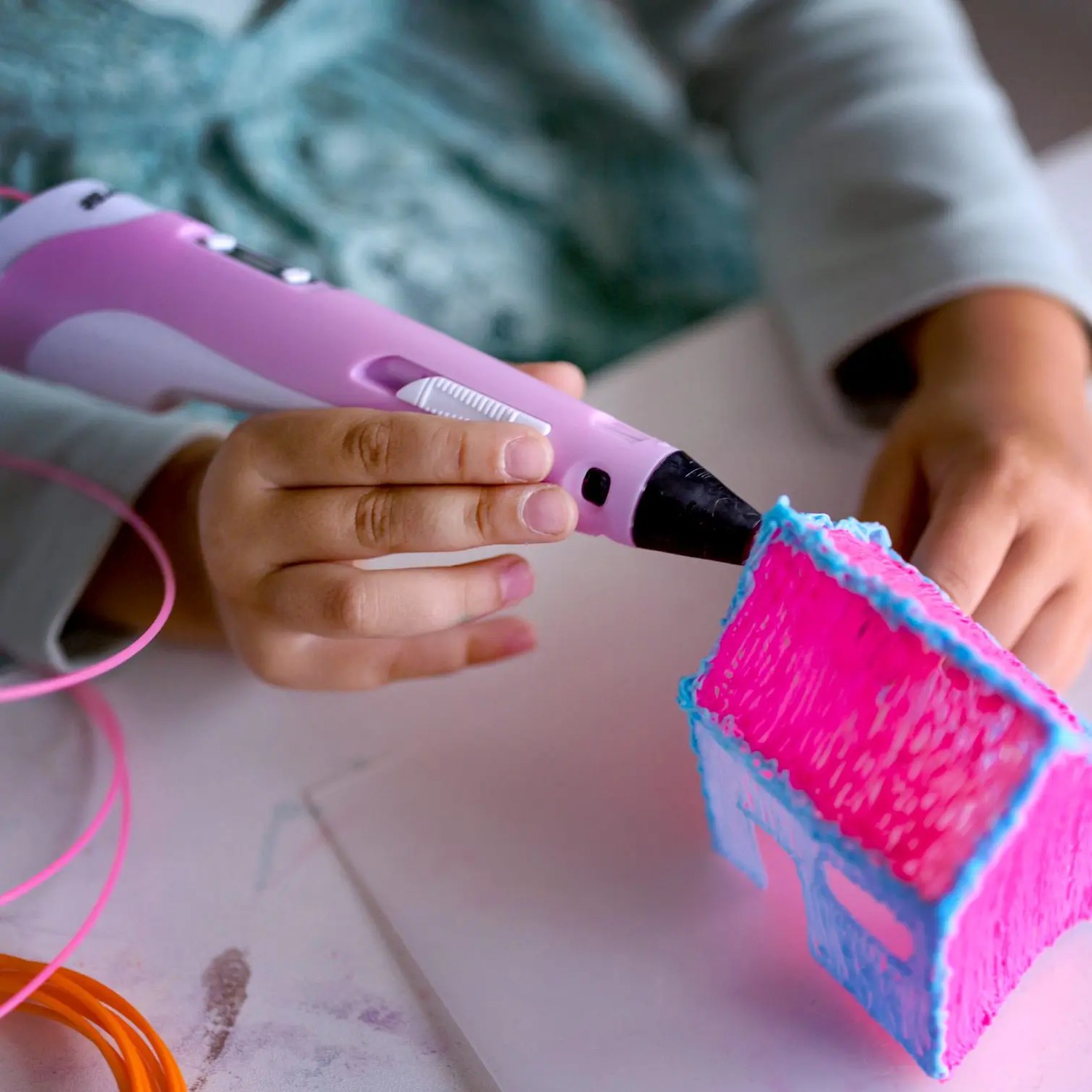 3D-skrivpenna + set med filament / patroner