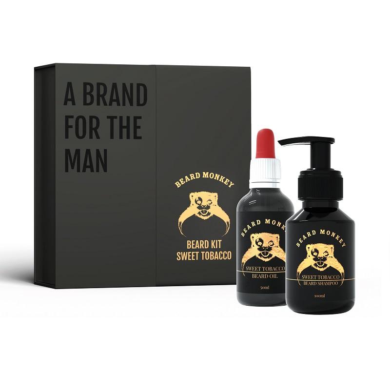 Giftset Beard Monkey Beard Kit Sweet Tobacco 2023