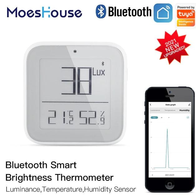 Bluetooth ljusstyrka termometer (1 av 12)