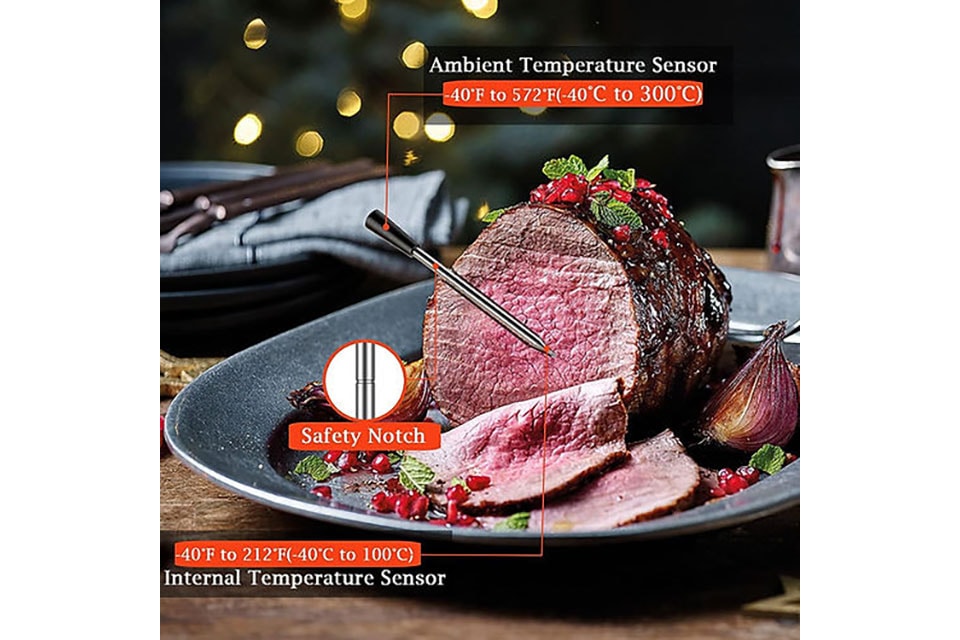 Trådlös termometer till matlagning med Bluetooth (5 av 8)