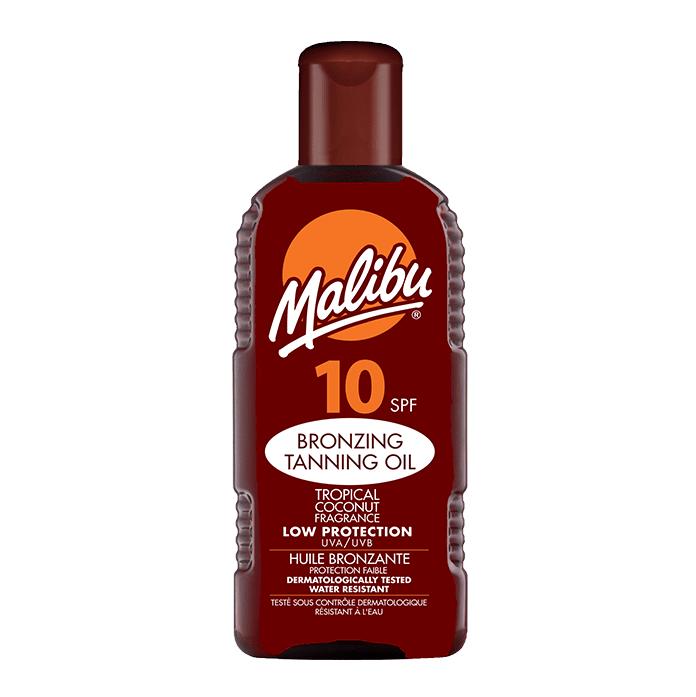 Product Image for Malibu Bronzing Tanning Oil SPF10 200ml