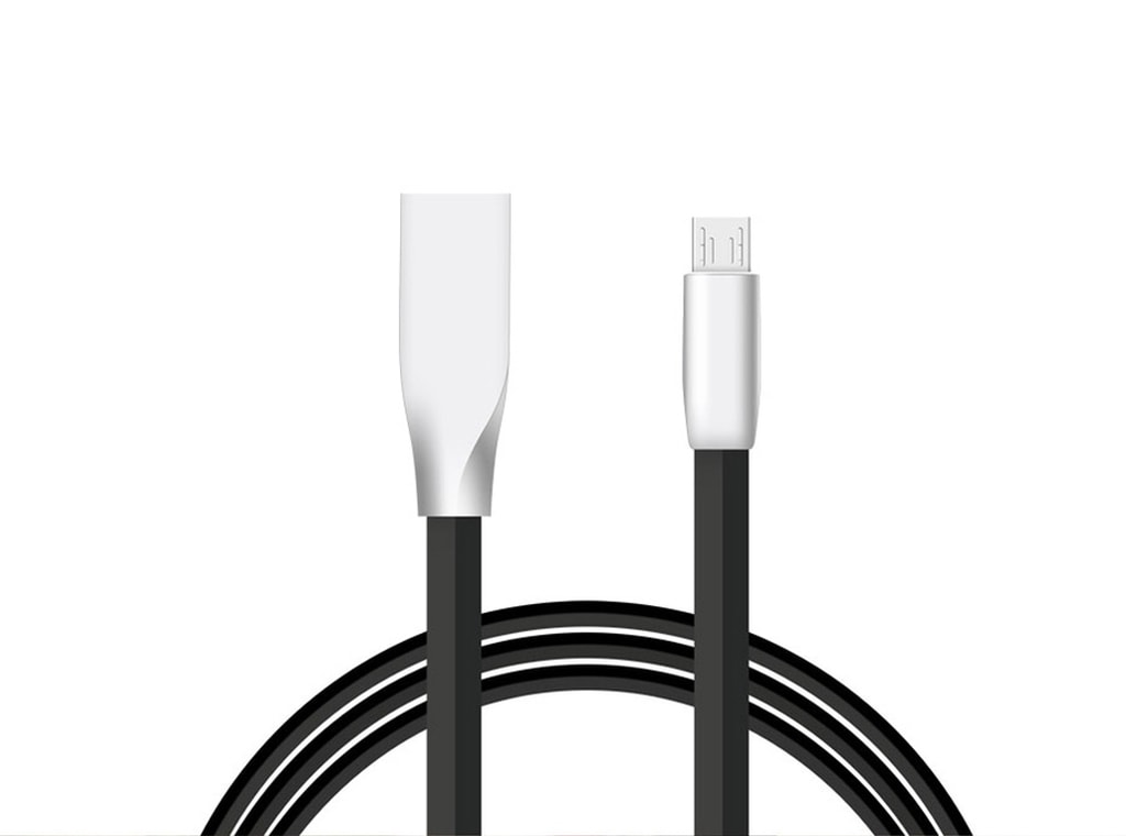Tangle-fri Micro-USB-kabel med sink-kontakt - Anti-break kabel (1 av 7)