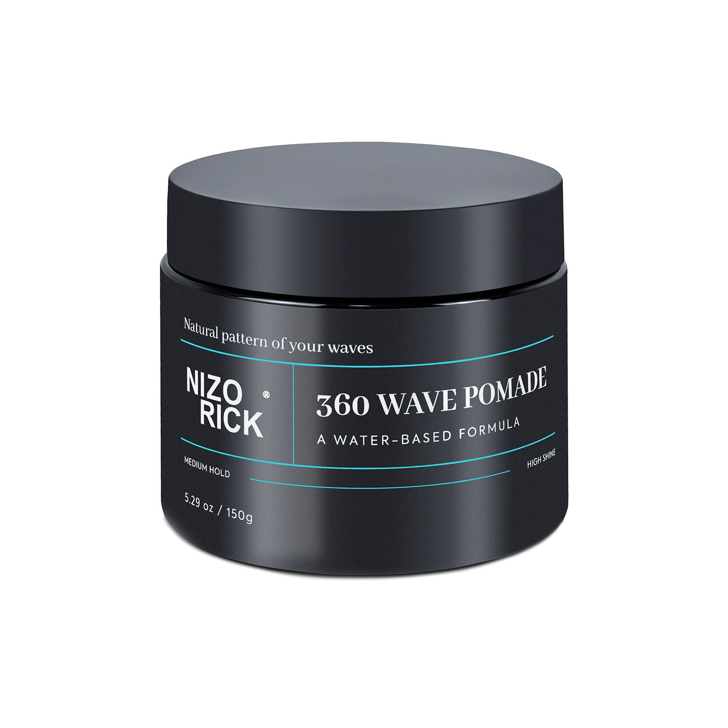 Vattenbaserat hårvax 360 waves 1- eller 2-pack