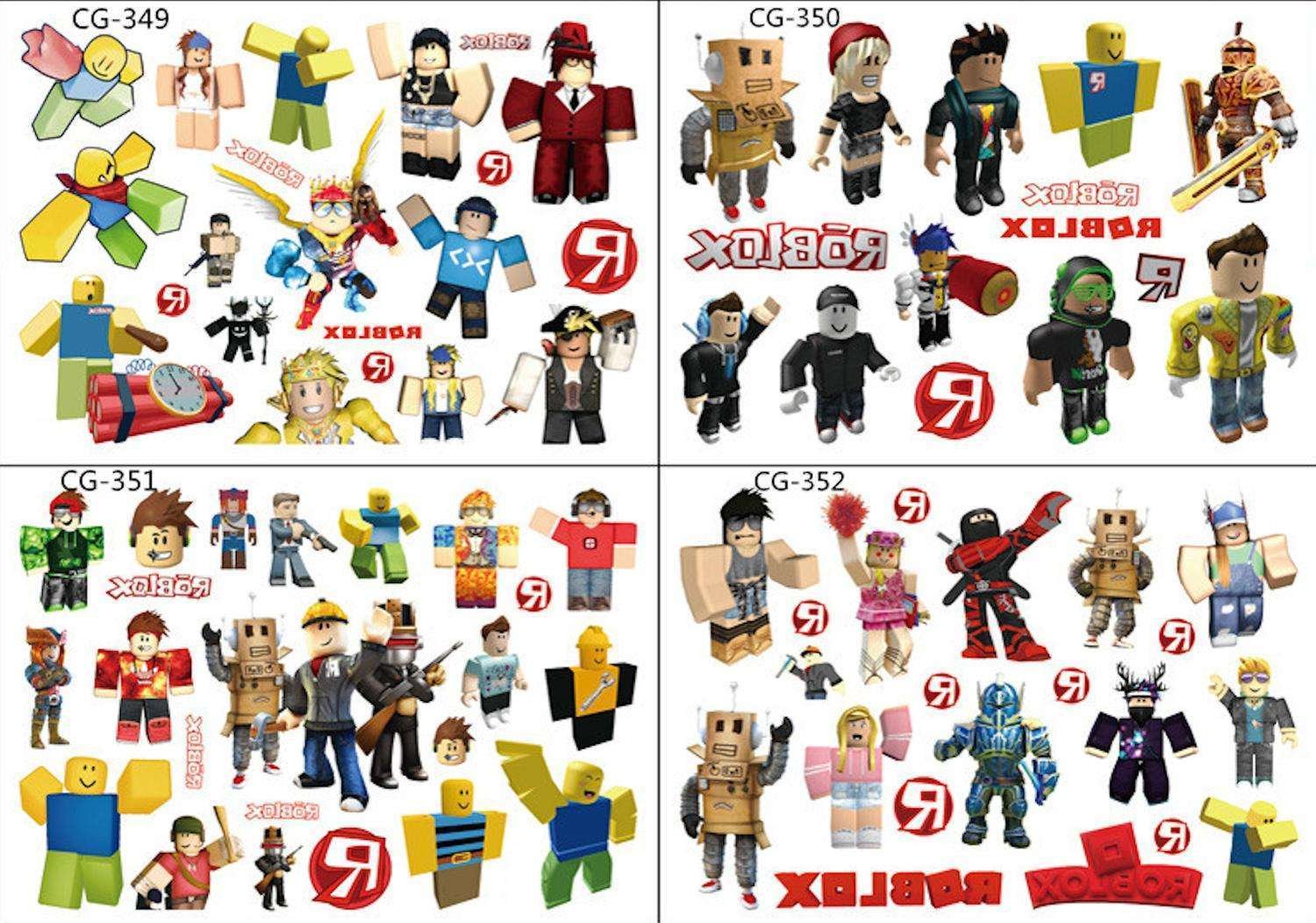 Product Image for Roblox tatueringar - 4 ark - Barn tatueringar