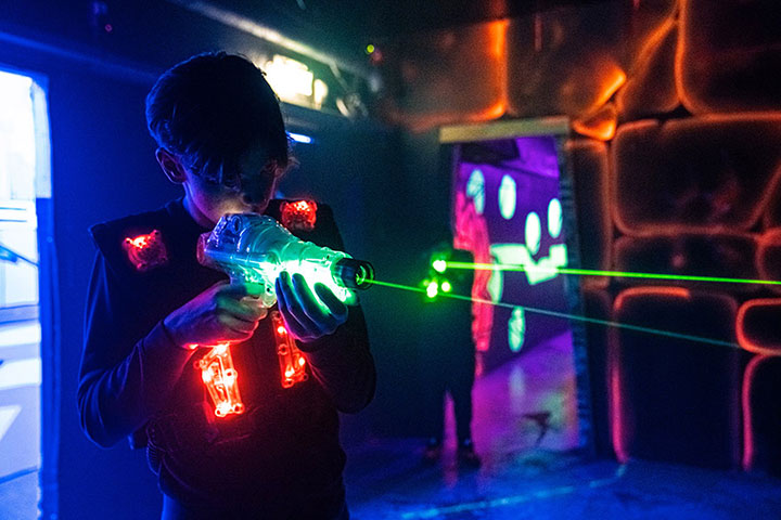 Laserdome 1, 2 eller 3 spel i Bromma
